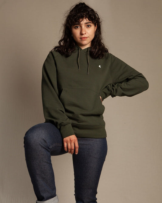 Hoodie Jungle Green