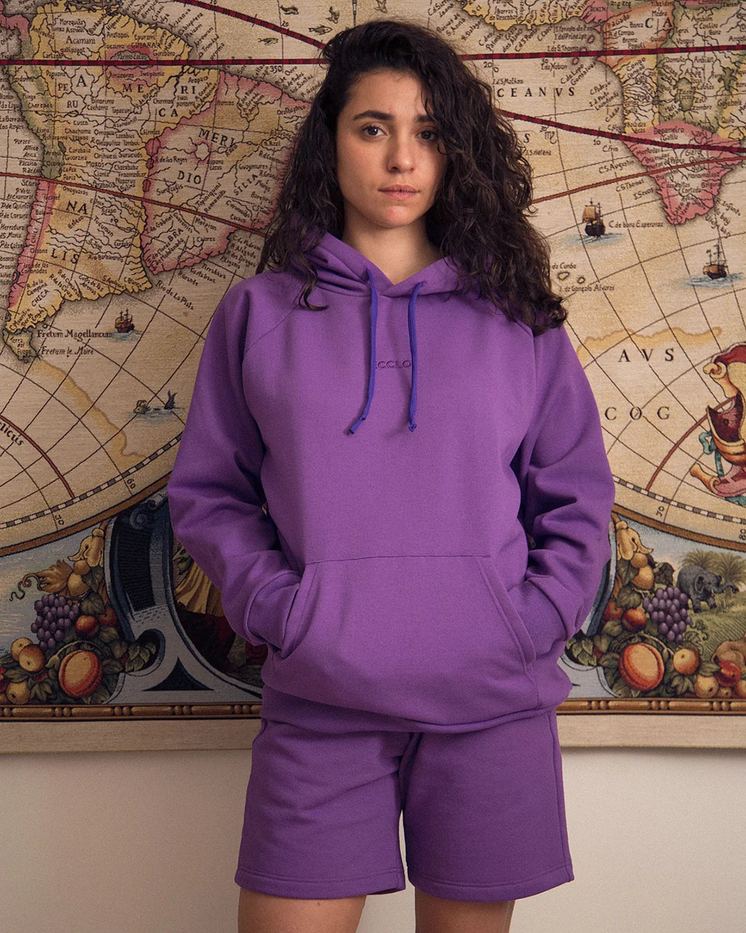 Hoodie Violet