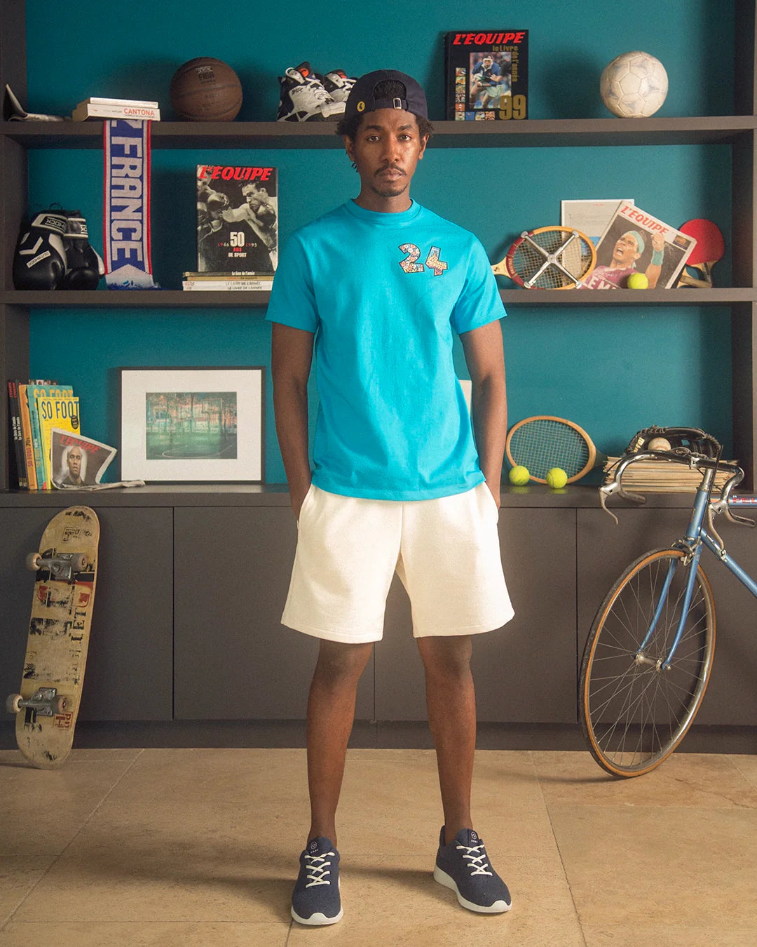 T-shirt turquoise JO 2024