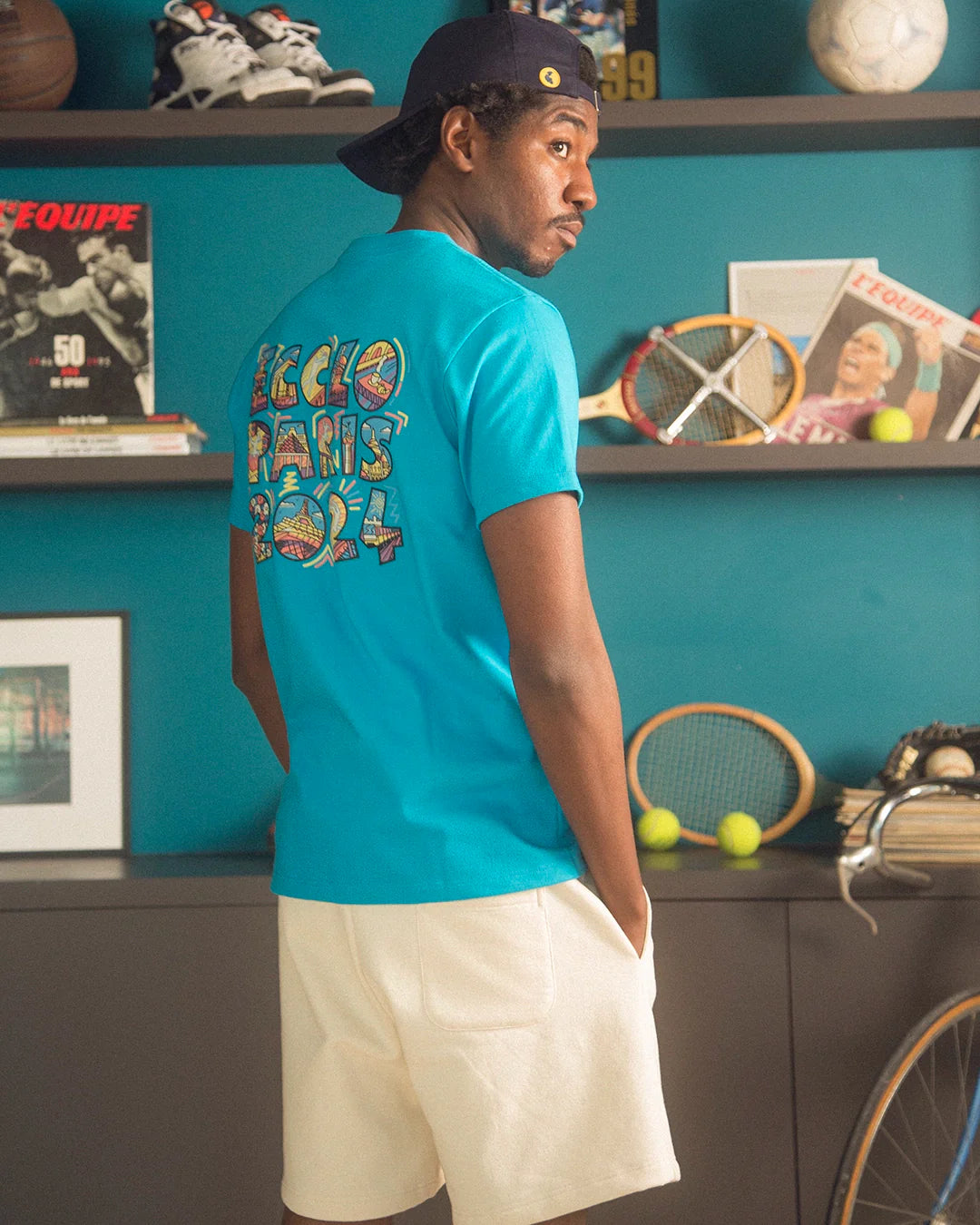 T-shirt turquoise JO 2024
