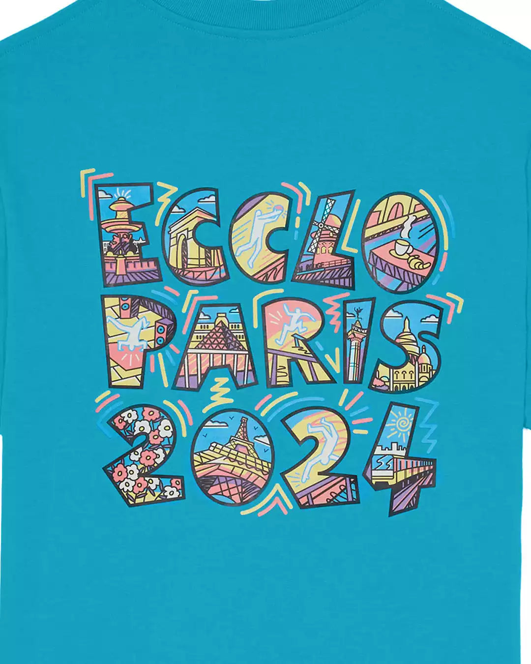 T-shirt turquoise JO 2024