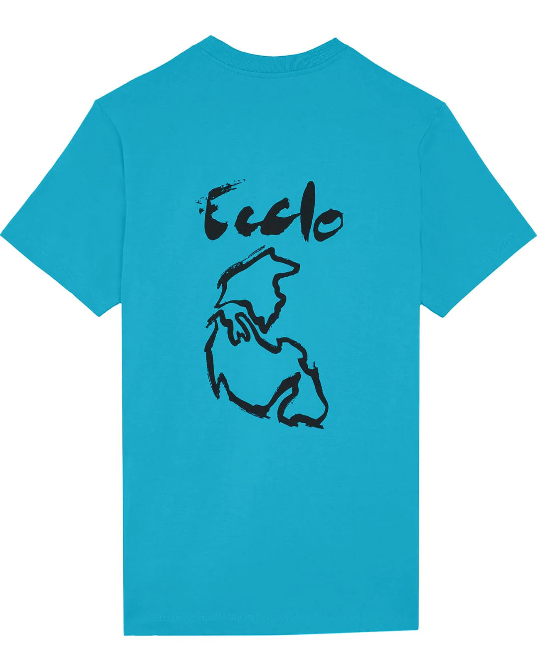 T-shirt Pangée Turquoise