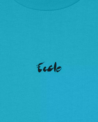 T-shirt Pangée Turquoise