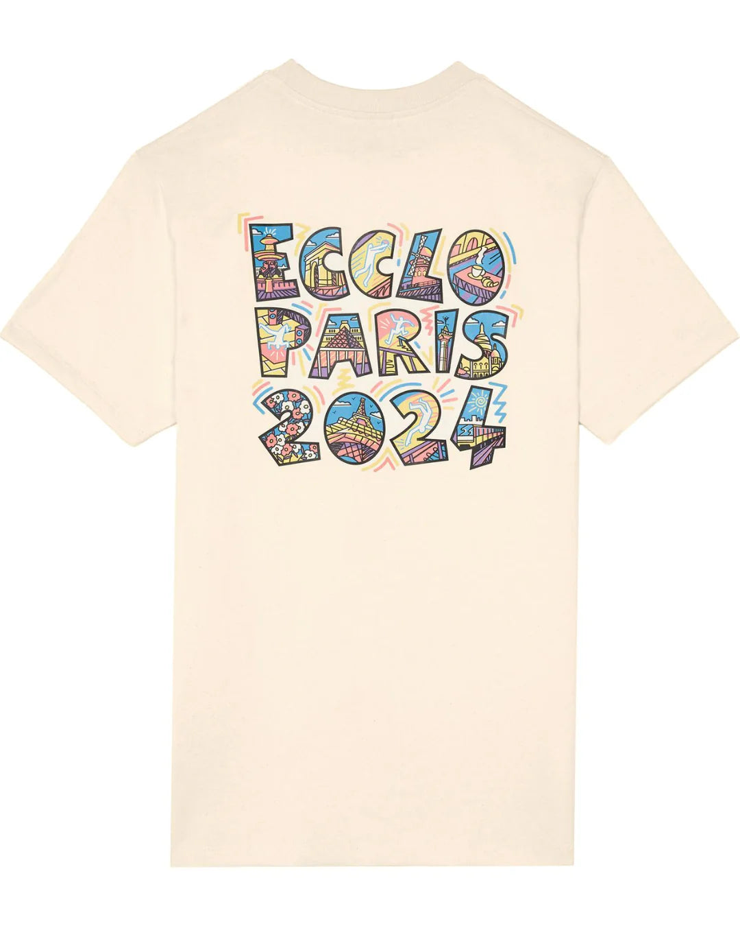 T-shirt Crème JO 2024