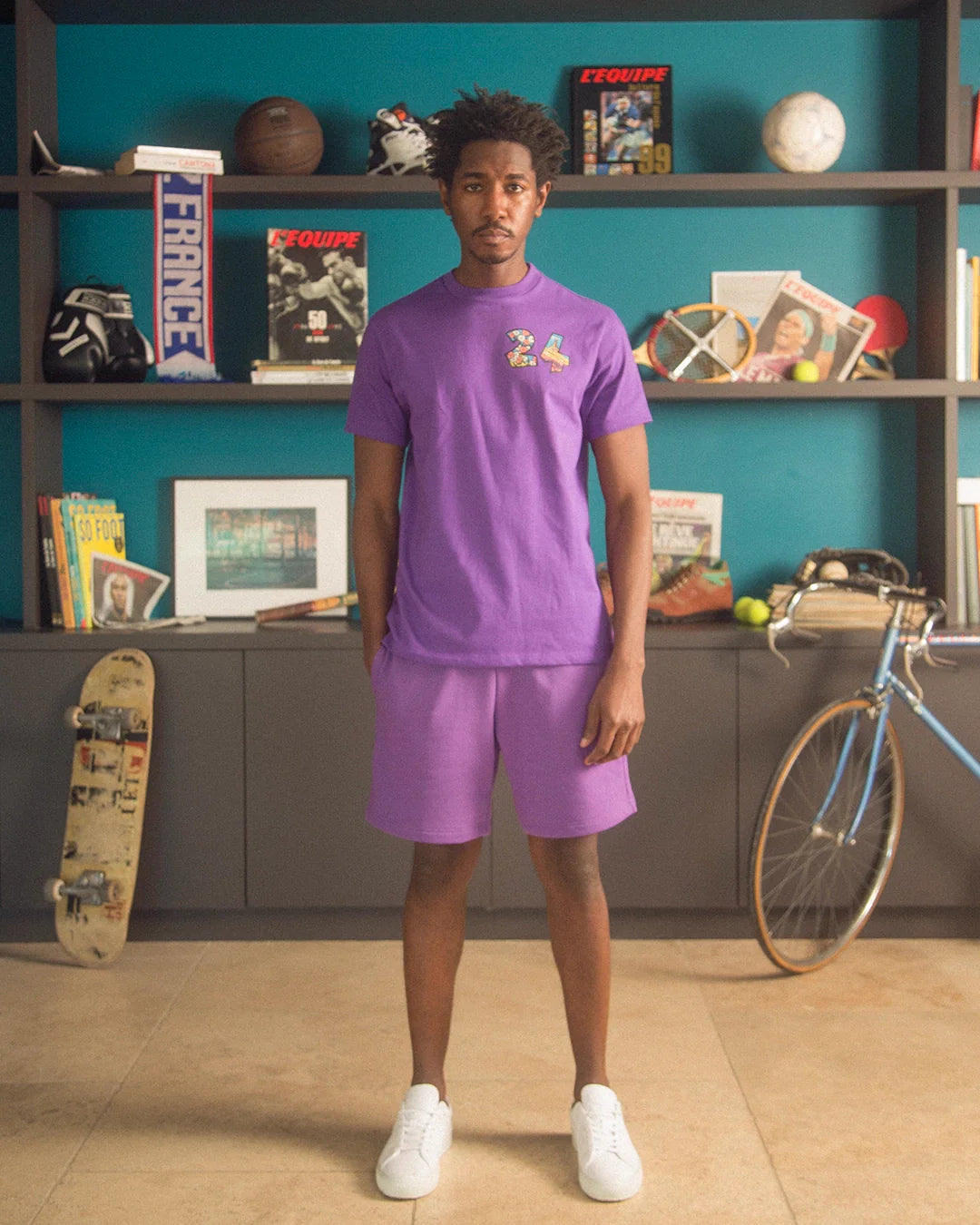 T-shirt violet JO 2024