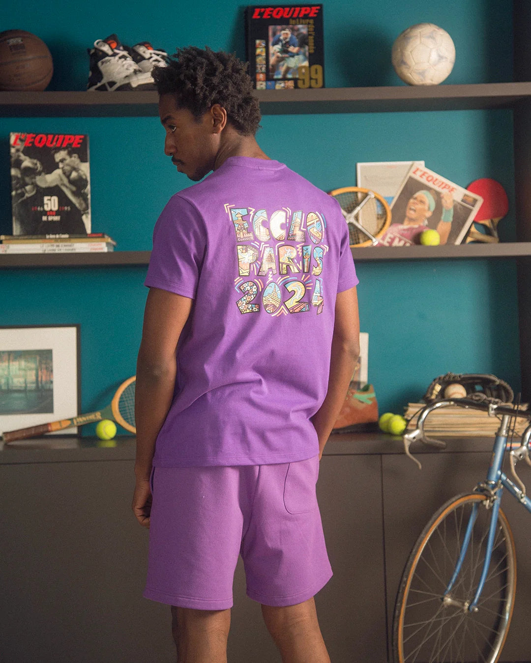 T-shirt violet JO 2024