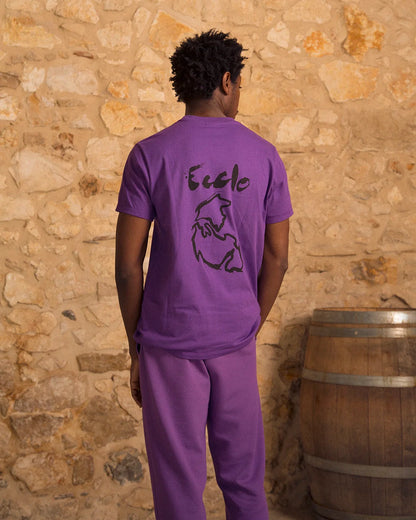 T-shirt Pangée Violet