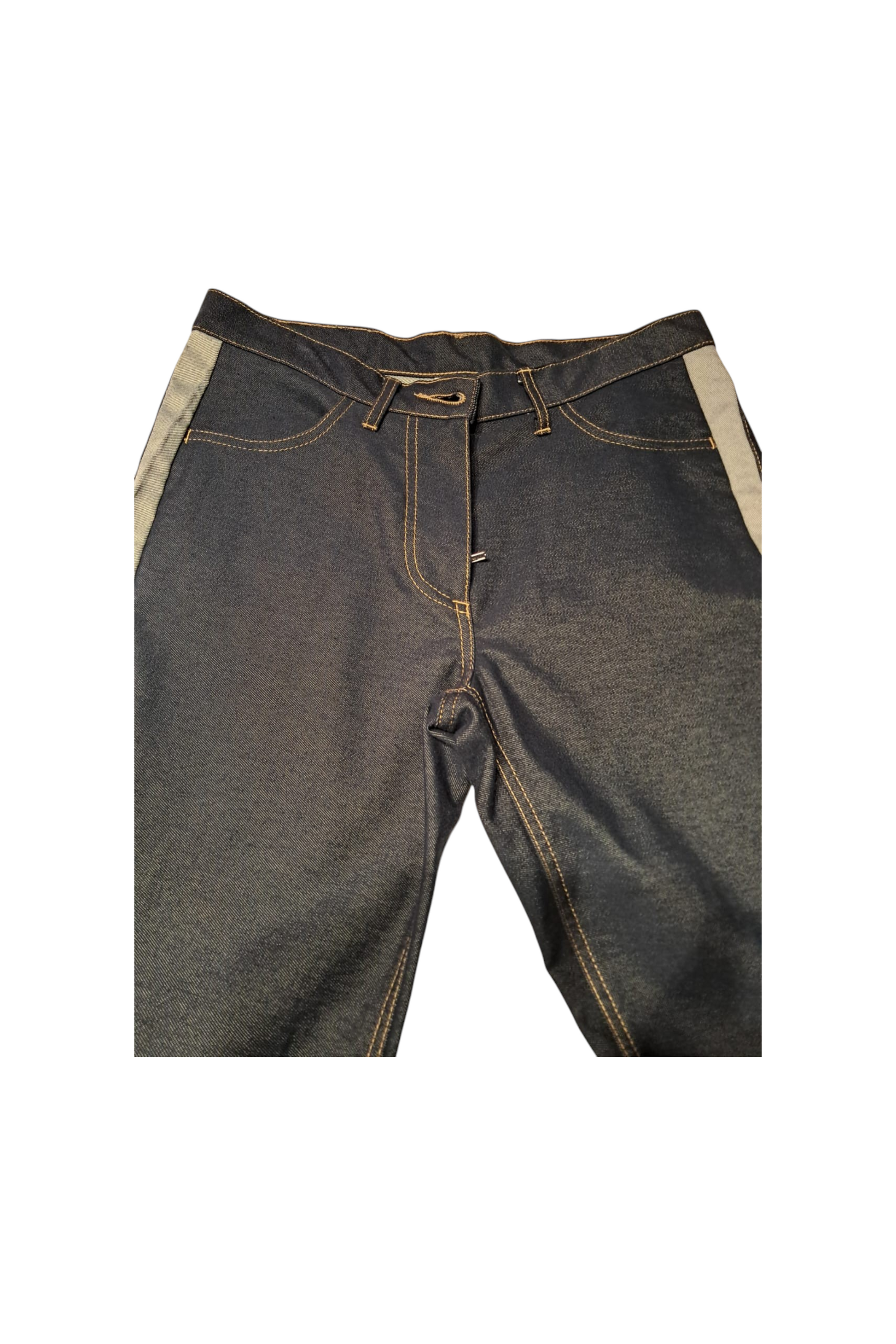 jean femme avec bande