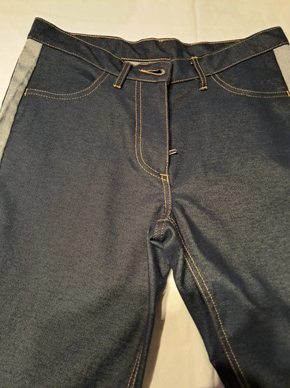 jean femme avec bande