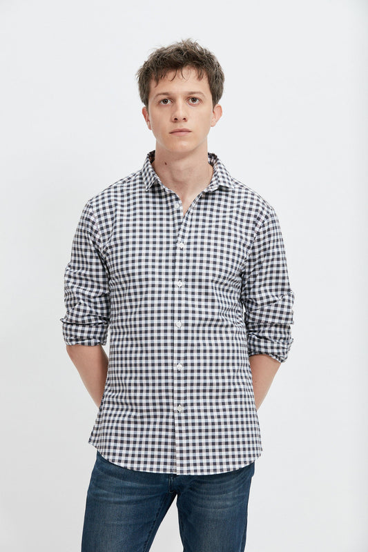 Chemise Barsac foncé